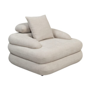 Fauteuil Farao Beige