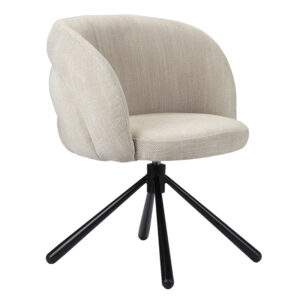 Draaibare Eetkamerstoel Chantera Beige