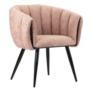 Eetkamerstoel Doezel Pastel Roze (set van 2)