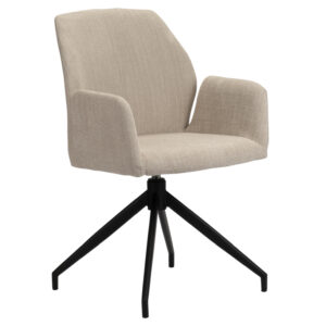 Draaibare Eetkamerstoel Yalis Beige